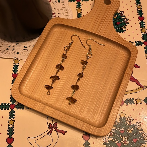 Rosary Chain Bracelet and Earrings - Picture 2 of 6